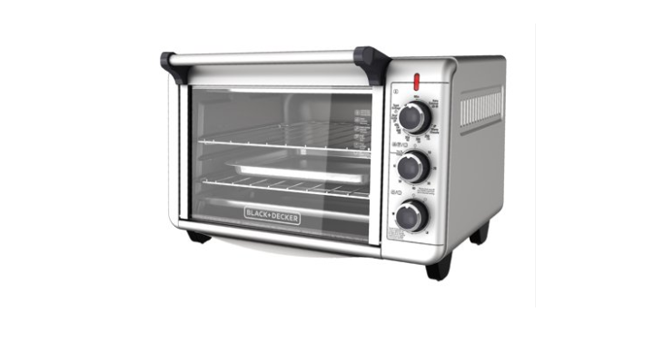 BLACK+DECKER Convection Countertop Oven, Stainless Steel Only $29.92! (Reg. $40)