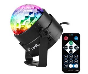 Sound Activated Party Lights with Remote Control $10.99