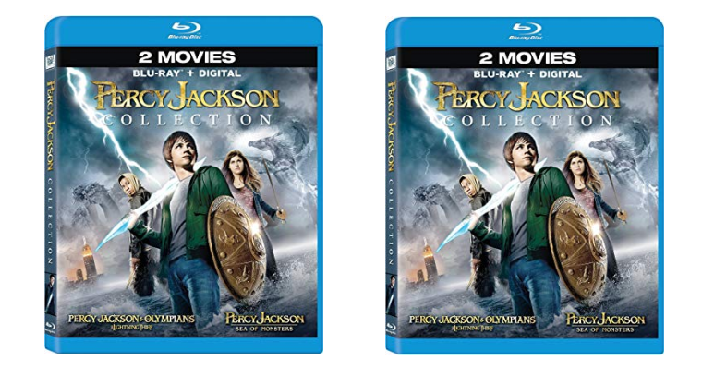 Percy Jackson 1+2 Blu-ray+Digital Only $7.99 Shipped! (Reg. $14)