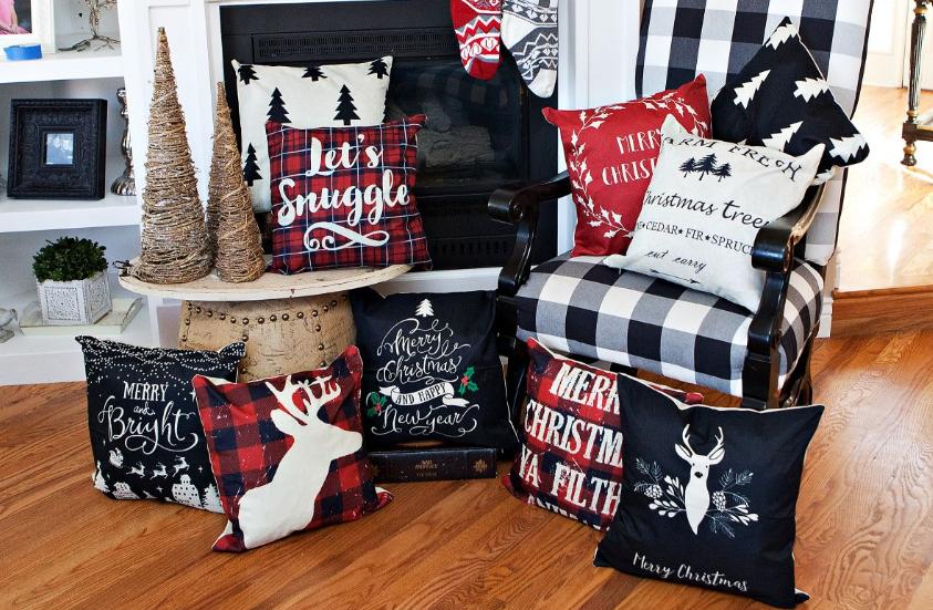Christmas Pillow Covers – Only $3.99!