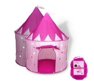 Princess Castle Play Tent with Glow in The Dark Stars – $14.99