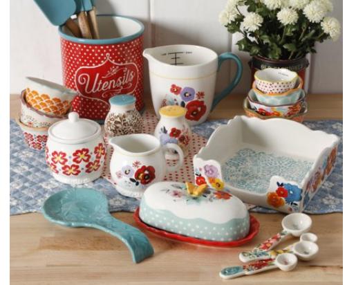 The Pioneer Woman Flea Market 25-Piece Pantry Essential Set – Only $49!