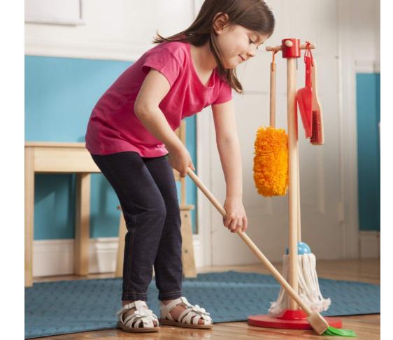 Melissa & Doug, Let’s Play House! Dust! Sweep! Mop! Pretend Play Set – Only $17.99!