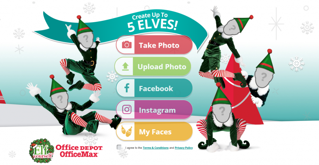 Create a FREE Fun Elf Yourself Holiday Video!