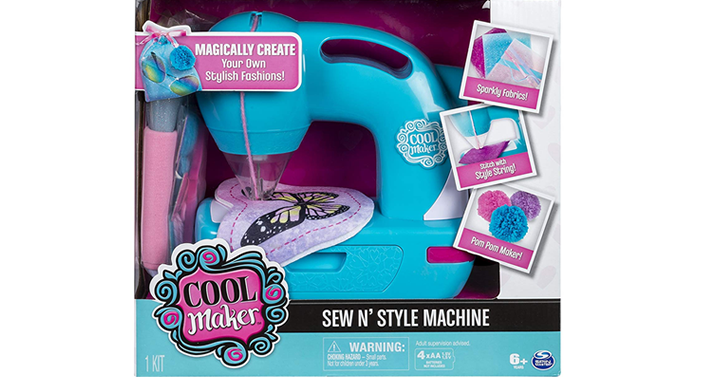 Sew N’ Style Sewing Machine with Pom-Pom Maker Attachment – Just $17.99!