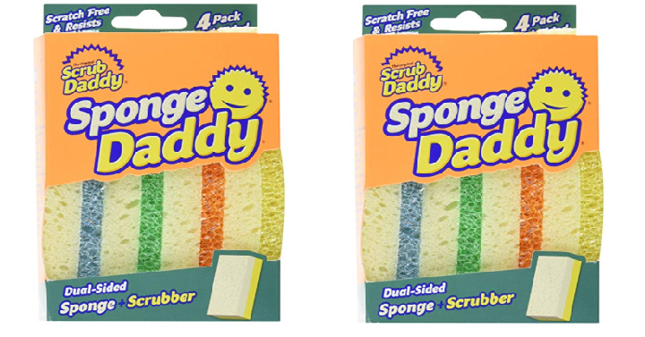 Scrub Daddy Scratch Free Supersoft Absorbent Sponge (2) 4 Count Only $4.50 Shipped!