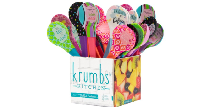 Krumbs Kitchen Sally’s Selection Silicone Spoons (3 Pack) Only $8.99 Shipped!