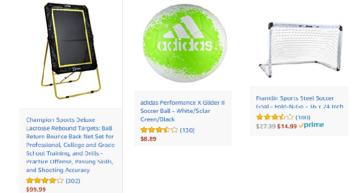 Amazon: Save up to 40% off on Field Sports Equipment, Apparel & Accessories!