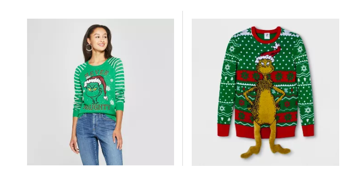 Target: Save 40% on Men’s and Women’s Ugly Holiday Sweaters & Tees! Prices Start at $6 Shipped