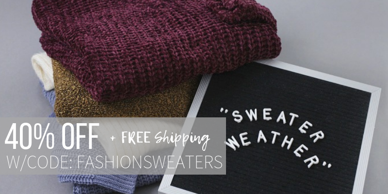 Fashion Friday at Cents of Style! Fun Winter Sweaters – 40% off! Plus FREE shipping!