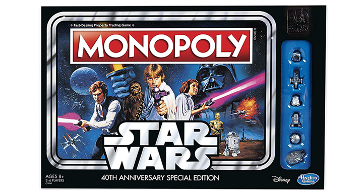 Hasbro Monopoly Game: Star Wars 40th Anniversary Special Edition – Just $14.97!