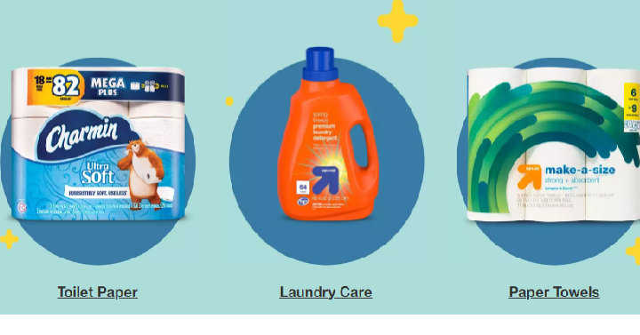 Target: Spend $50 on Household Essentials & Get a $15 Target Gift Card FREE!