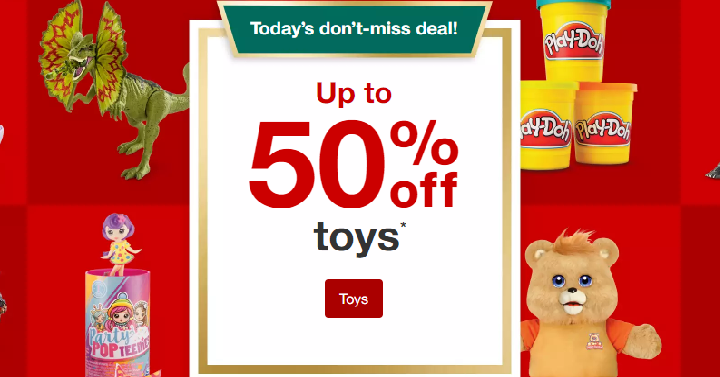 HOT! Target: Take up to 50% off on Toys! Plus, FREE Shipping!