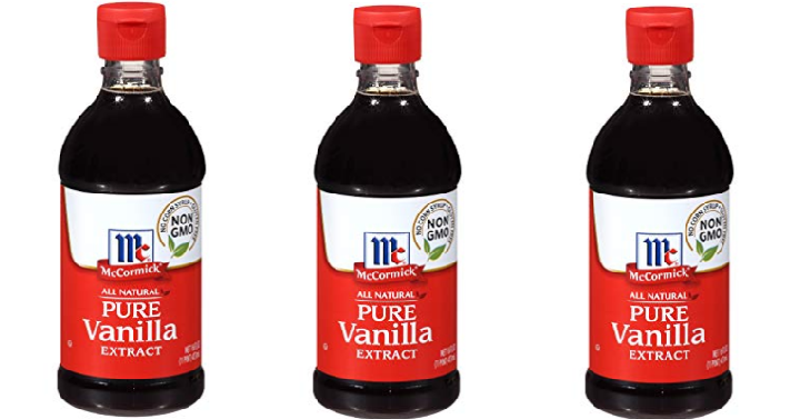 McCormick All Natural Pure Vanilla Extract, Gluten-Free Only $16.95 Shipped! (Reg. $35)