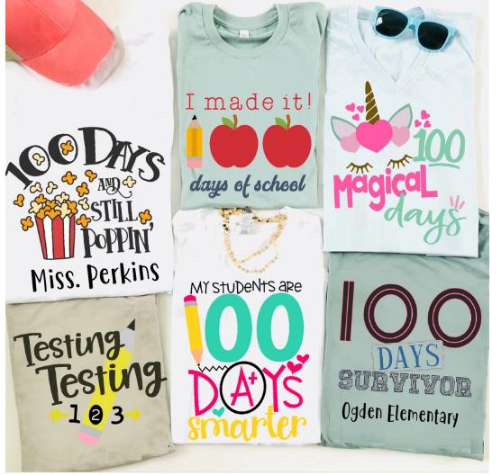 100th Day of School Tees – Only $13.99!