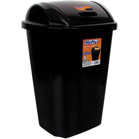 Walmart: Hefty Swing-Lid 13.5Gal Trash Can Only $11.98!