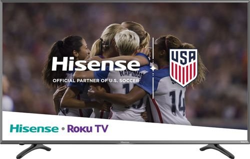 Hisense 43″ LED 2160p Smart 4K UHD TV with HDR Roku TV – Just $249.99!