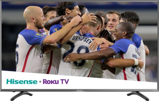 Hisense 55″ LED 2160p Smart 4K UHD TV with HDR – Roku TV – Just $299.99!