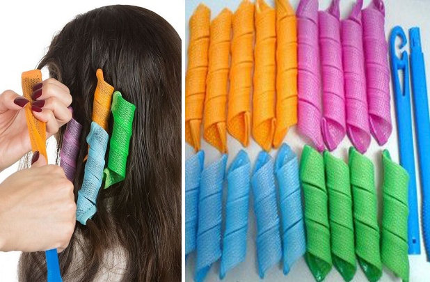 The Magic Hair Curlers 18 Set with 2 Hooks Only $6.29!