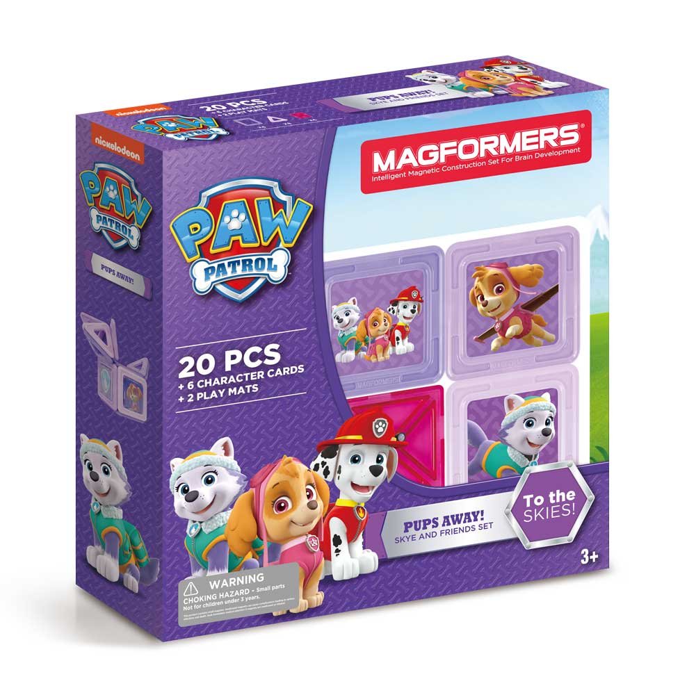 Magformers Building Kit Paw Patrol Colors Only $18.53!