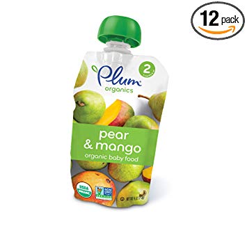 Plum Organics Baby Second Blends, Pear and Mango (12 Pack) Only $9.06 Shipped!
