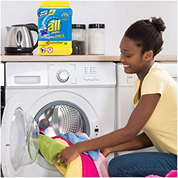 TWO Tubs of 72-ct All Stainlifter Laundry Mighty Pacs Just $13.22! Only 9¢ per Load!