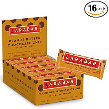 Larabar Gluten Free Bar (Peanut Butter Chocolate Chip) 16 Count Only $9.10 Shipped!