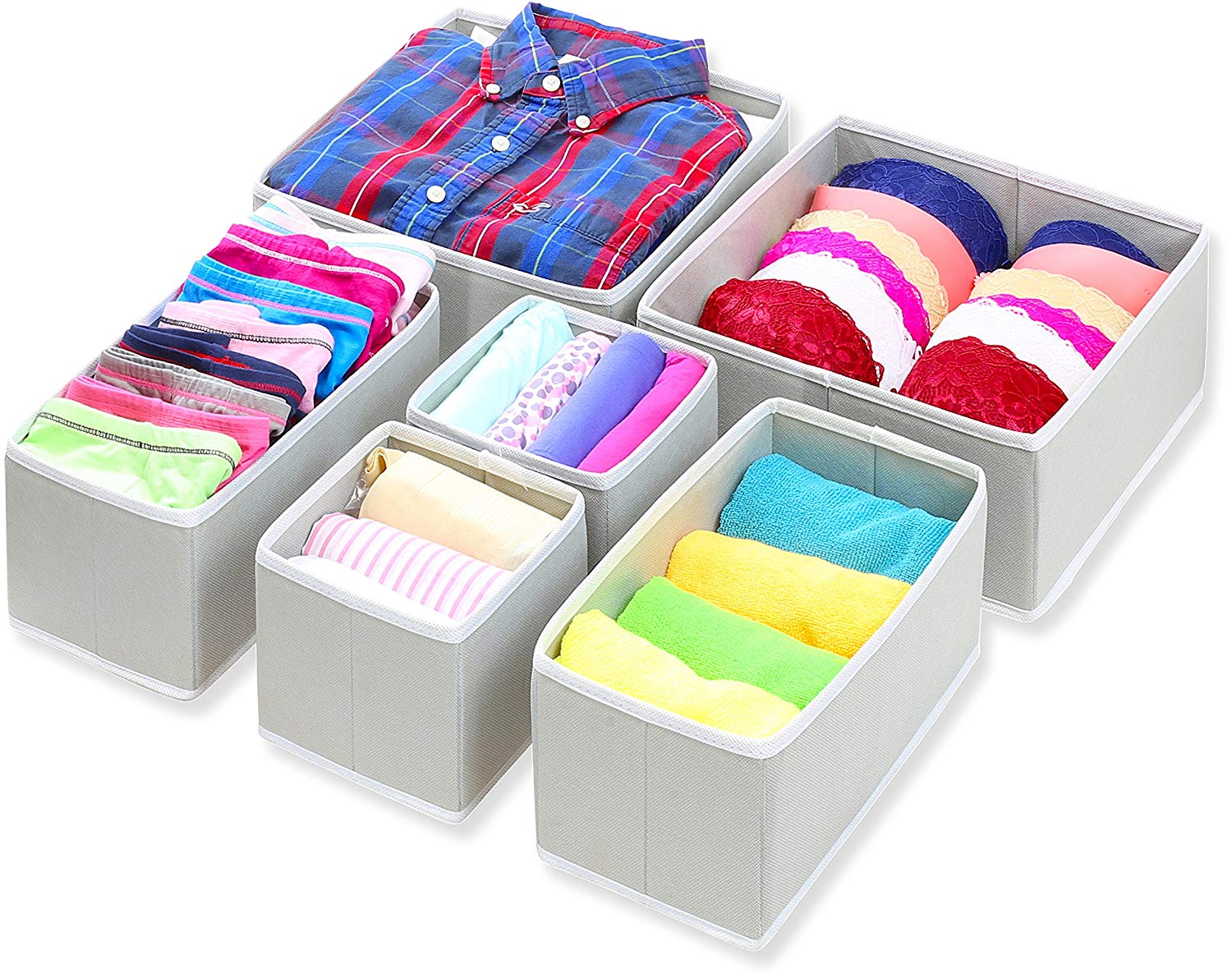 Foldable Cloth Storage Boxes (Set of 6) Only $14.97 Shipped!