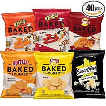 Frito-Lay Baked & Popped Mix Variety Pack, 40 Count—$11.22!