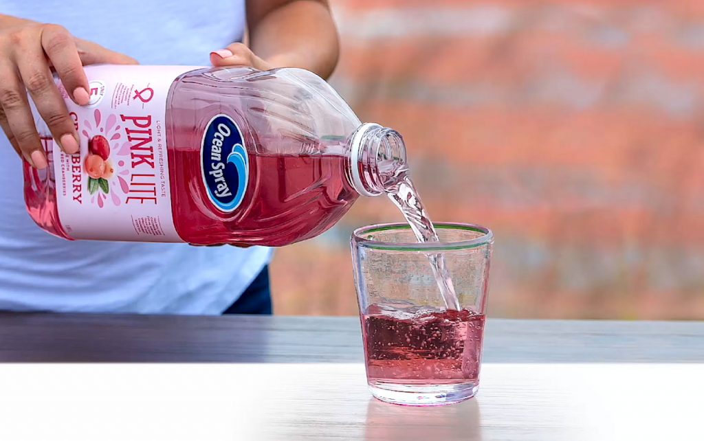 Ocean Spray Pink Cranberry Juice Only $1.78!