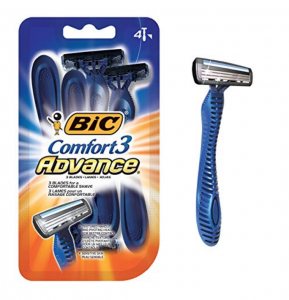 BIC Comfort 3 Advance Men’s Disposable Razor 4-Count Just $1.81 Shipped!