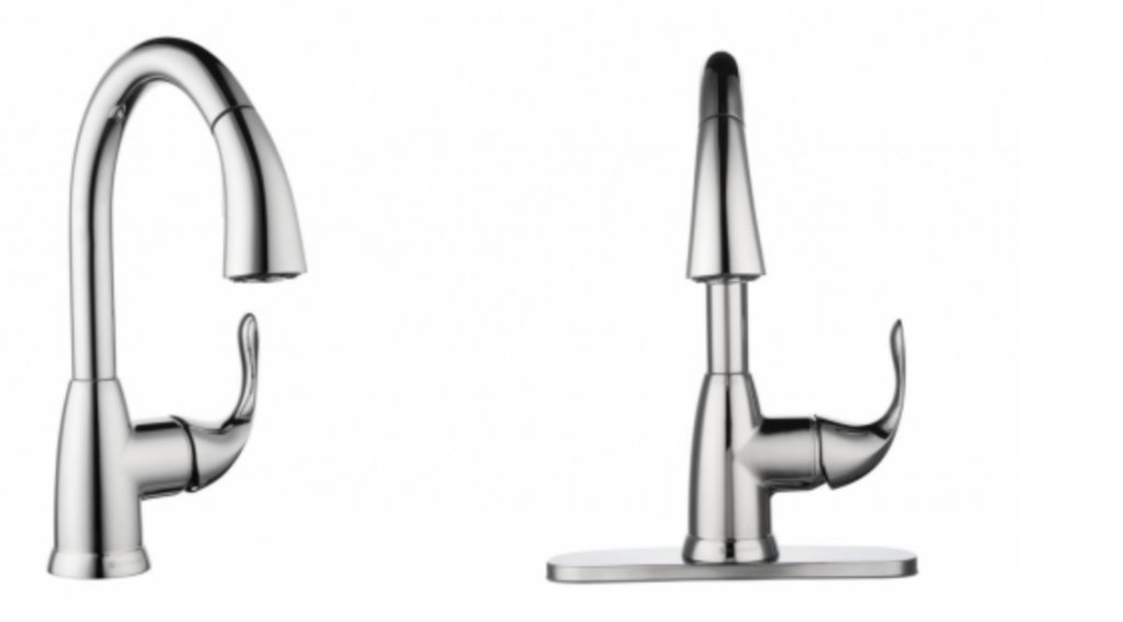 Glacier Bay Dylan Single-Handle Pull-Down Sprayer Kitchen Faucet As Low As $47.88! (Reg. $109.00)