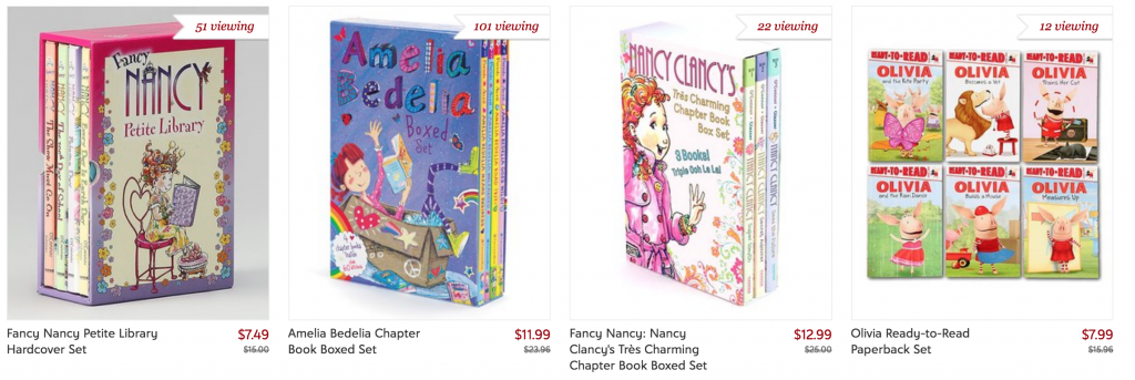 Must-Read Book Sets For Kids Up To 50% Off On Zulily! Pinkalicious, Fancy Nancy, Amelia Bedilia & More!