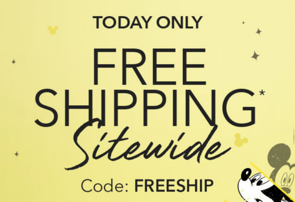 Shop Disney: FREE Shipping & Twice Upon A Year Sale Today Only!