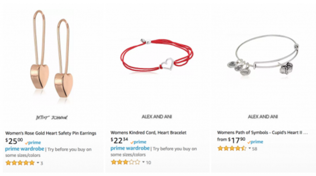 Valentine’s Day Jewelry As Low As $7.99 On Amazon!