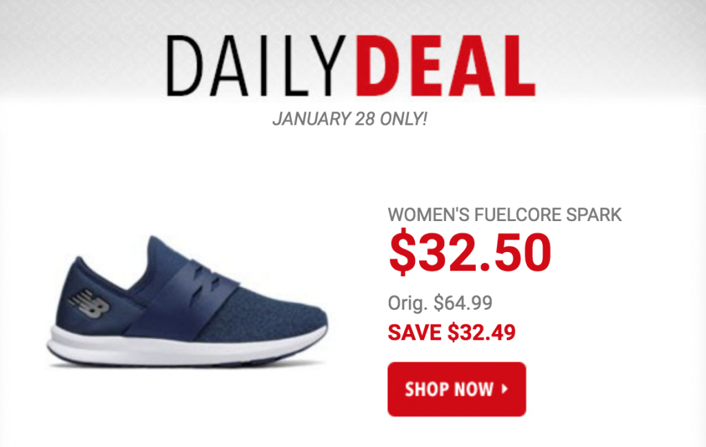 Women’s FuelCore Spark New Balance Cross Trainers Just $32.50 Today Only! (Reg. $64.99)