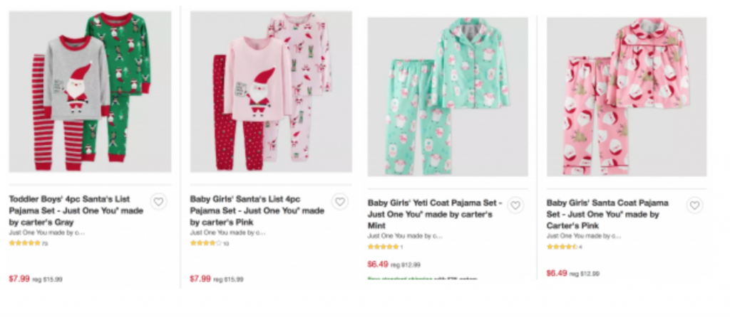 Clearance Christmas Pajamas! As Low As $6.49! Stock Up For Next Christmas!