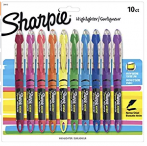 Sharpie Liquid Highlighters 10-Count Just $6.79 Shipped!