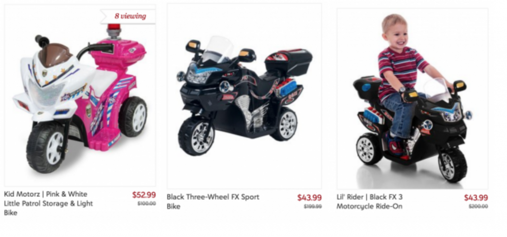 Lil’ Rider & More Up TO 70% Off At Zulily!