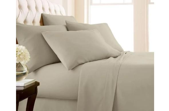 Bamboo 6-Piece Extra Soft Luxury Sheet Set – Only $26.99!