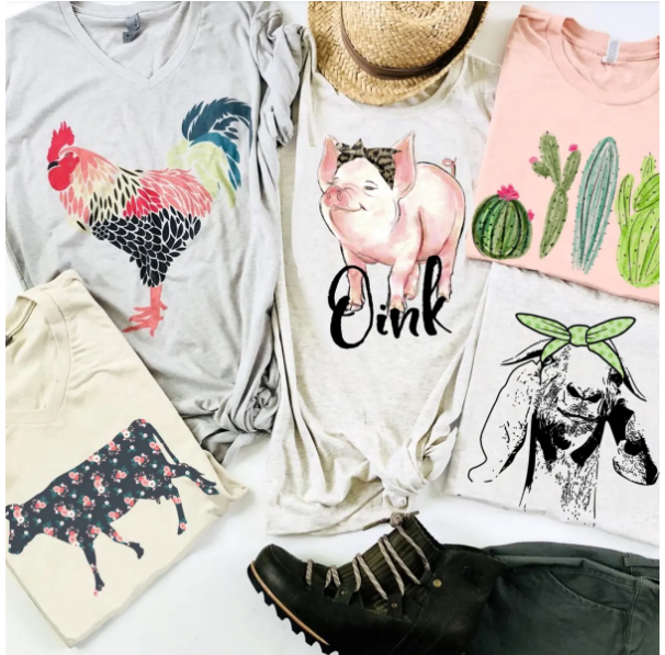 Barn Girl Graphic Tees – Only $13.99!