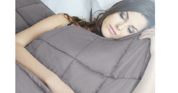 NEX Weighted Blanket (40″ x 60″,15 lbs) Heavy Gravity Blanket Only $59.99 Shipped! (Reg. $249)