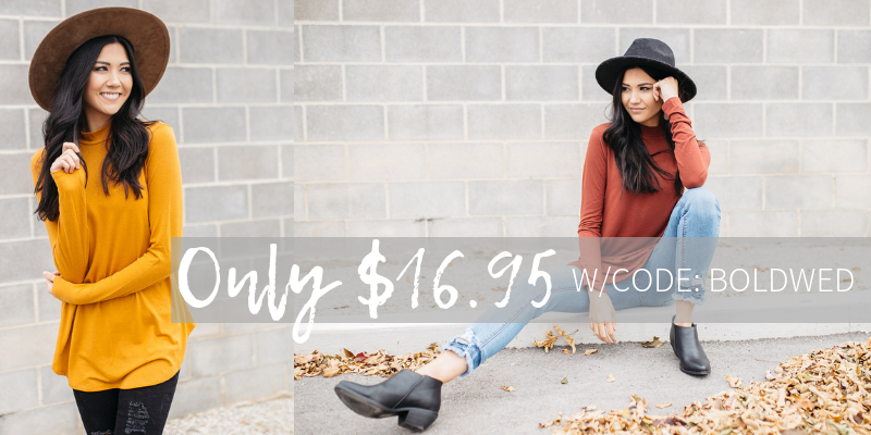 Cents of Style Bold & Full Wednesday! CUTE Long Sleeve Tees – Just $16.95! FREE SHIPPING!