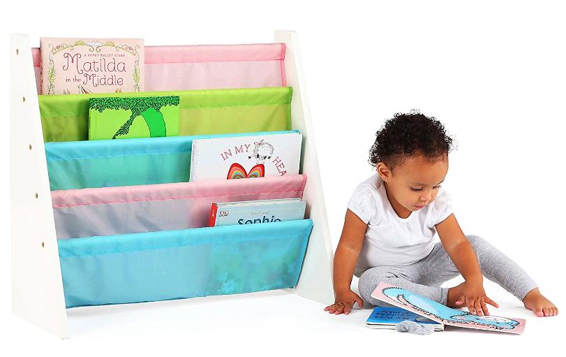 Tot Tutors Kids Book Rack Storage Bookshelf – Only $20.68!