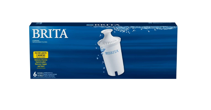 Brita Standard Water Filter BPA Free – 6 Count Only $18.70 Shipped! #1 Best Seller!