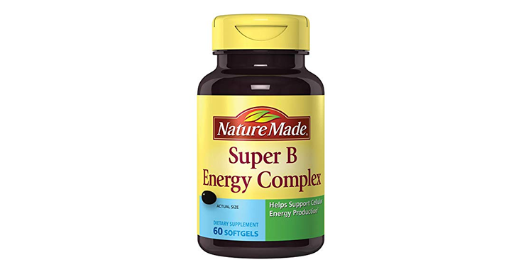 Nature Made Super B Complex Full Strength Softgel, 60 Count – Just $5.03!