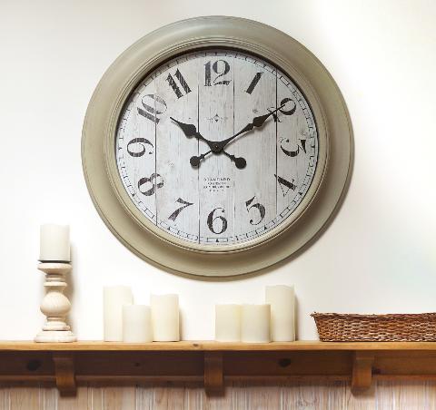 Better Home & Gardens Oversized Wall Clock – Only $14.99!