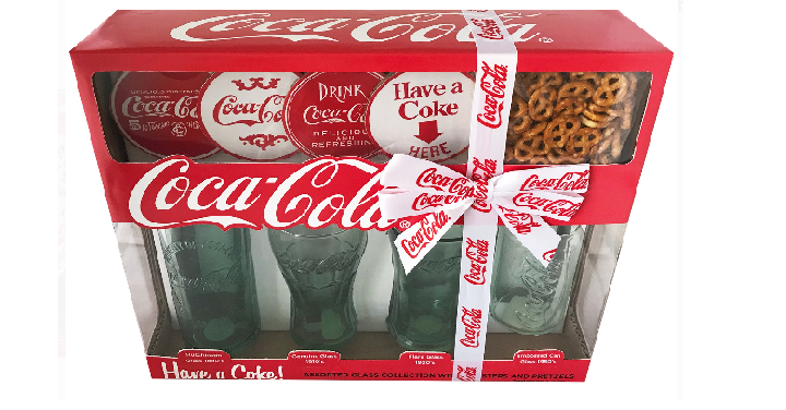 Coca Cola Glass Collector’s Set Only $9.99! (Reg. $20)