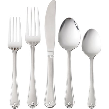 Mainstays 20-Piece Colonial Flatware Set Only $9.00!