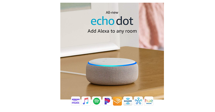 All-new Echo Dot (3rd Gen) – Get TWO for $50.00!